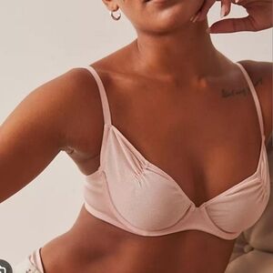 NWT Free People Intimately Mesh Heart Throb Underwire Bra